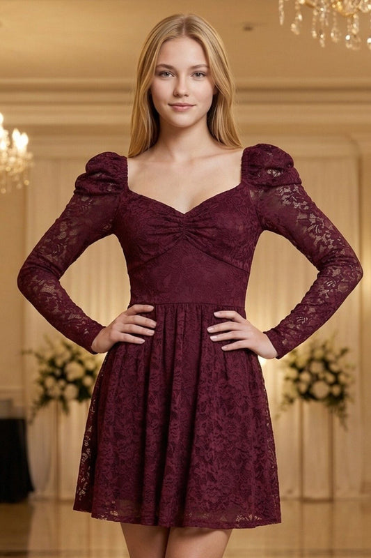 KADIN KLOŞ KESİM ÖNÜ BÜZGÜLÜ PREMIUM ESNEK DANTEL KUMAŞ ASTARLI BALO MEZUNİYET DAVET ELBİSESİ