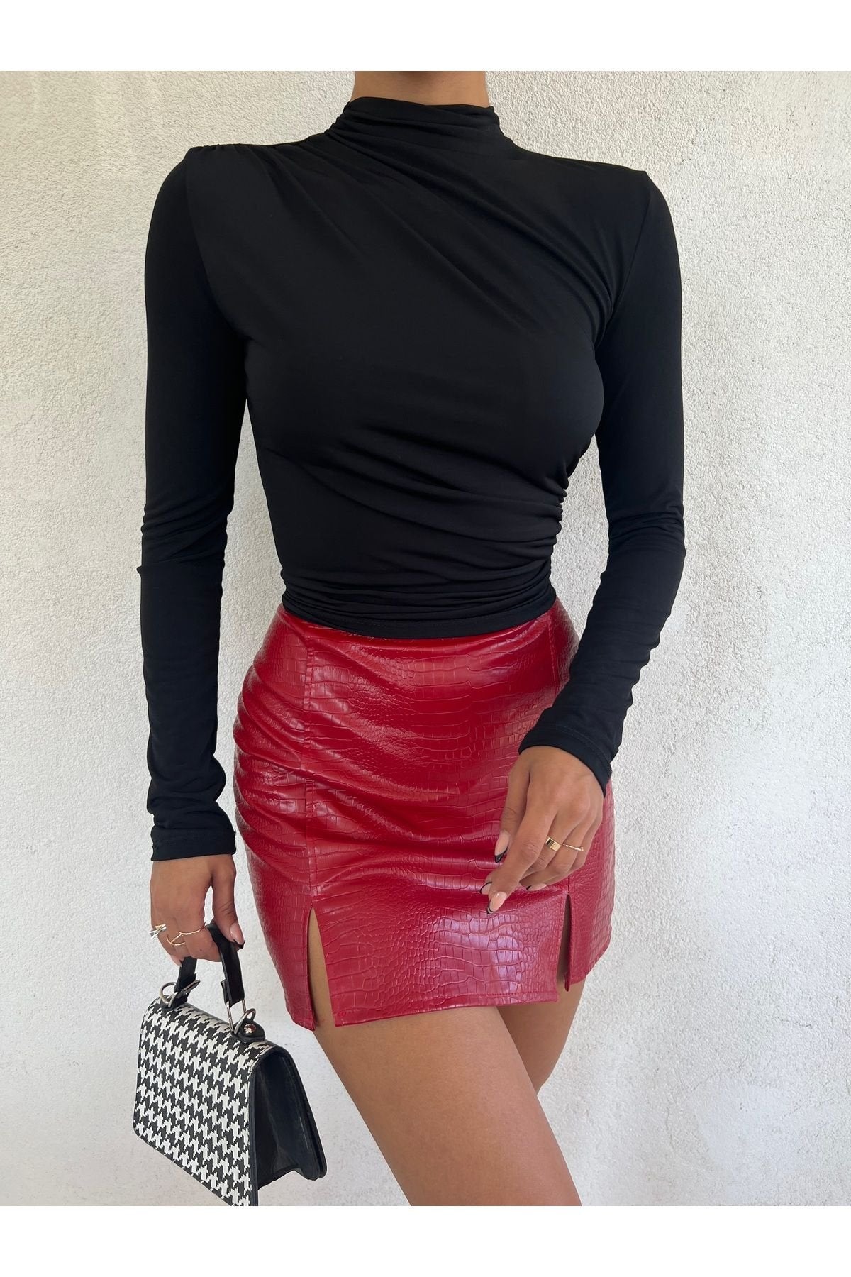 KADIN BÜZGÜ DETAYLI SANDY BLUZ